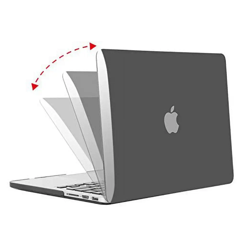 Cover Transparent (Black Color) Protective for Apple MacBook Pro & Air - All Models image 3