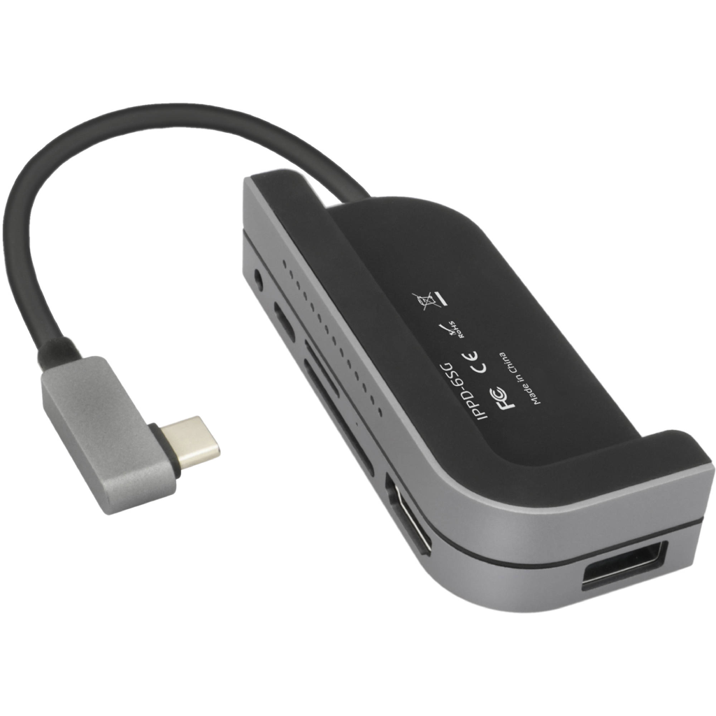 Baseus 8-in-1 USB C Hub Docking Station, USB C Adapter with 4K HDMI, 3 USB 3.0, TF/SD Reader, Ethernet, 100W Power Delivery Compatible with MacBook, Surface, iPad, Steam Deck or Other Type C Devices image 2