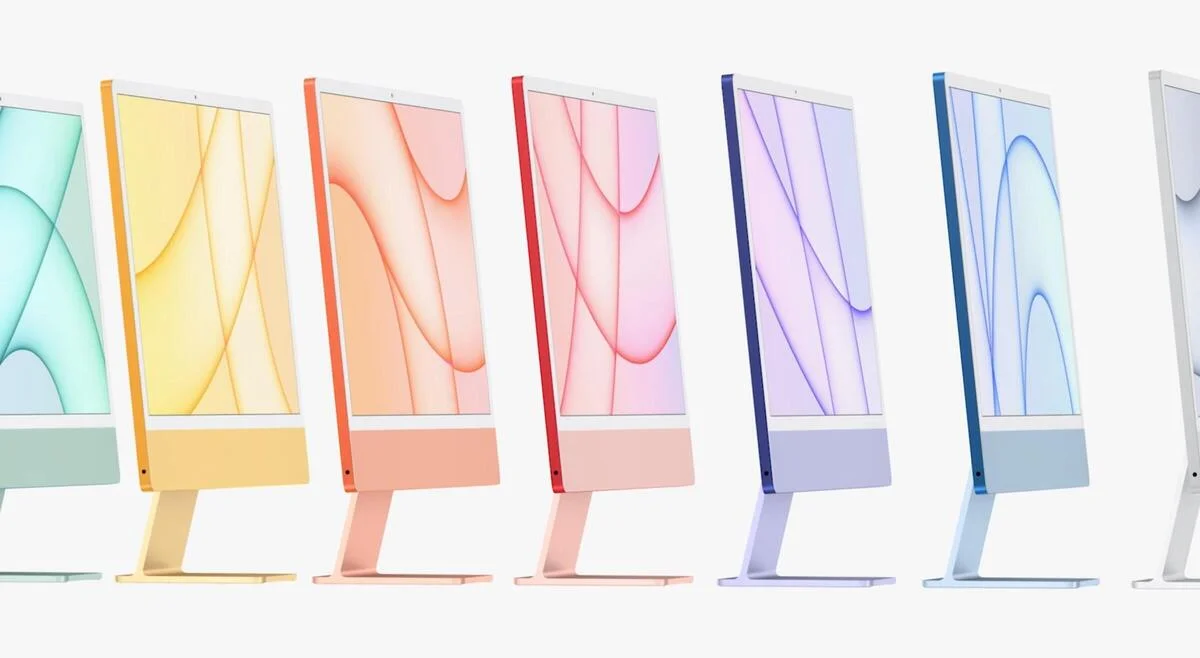Apple iMac 24-inch M1 Customized (8CPU/8GPU, 8GB Or 16GB RAM, 512GB or 1TB) Arabic & English Versions image 7