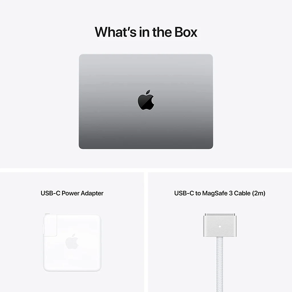 Apple MacBook Pro 14-inch M1 Max Customized (10CPU/(24GPU or 32GPU), (32GB or 64GB RAM), 1TB SSD Arabic image 5