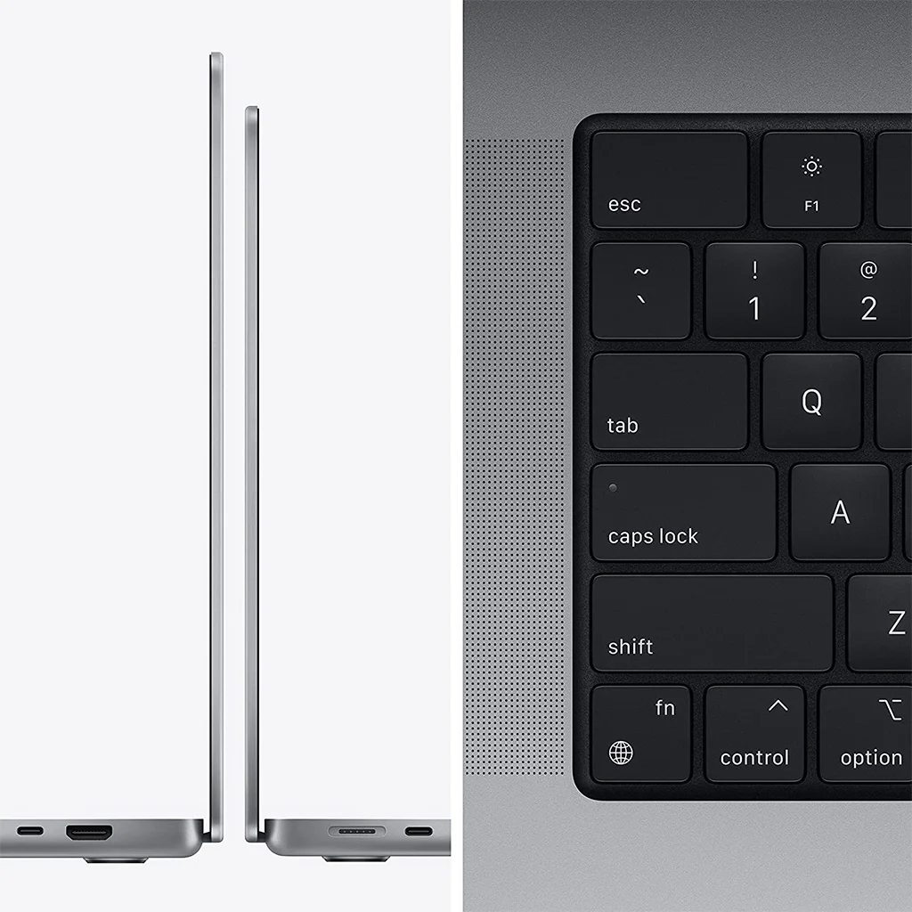 Apple MacBook Pro 14-inch M1 Max Customized (10CPU/(24GPU or 32GPU), (32GB or 64GB RAM), 1TB SSD Arabic image 4