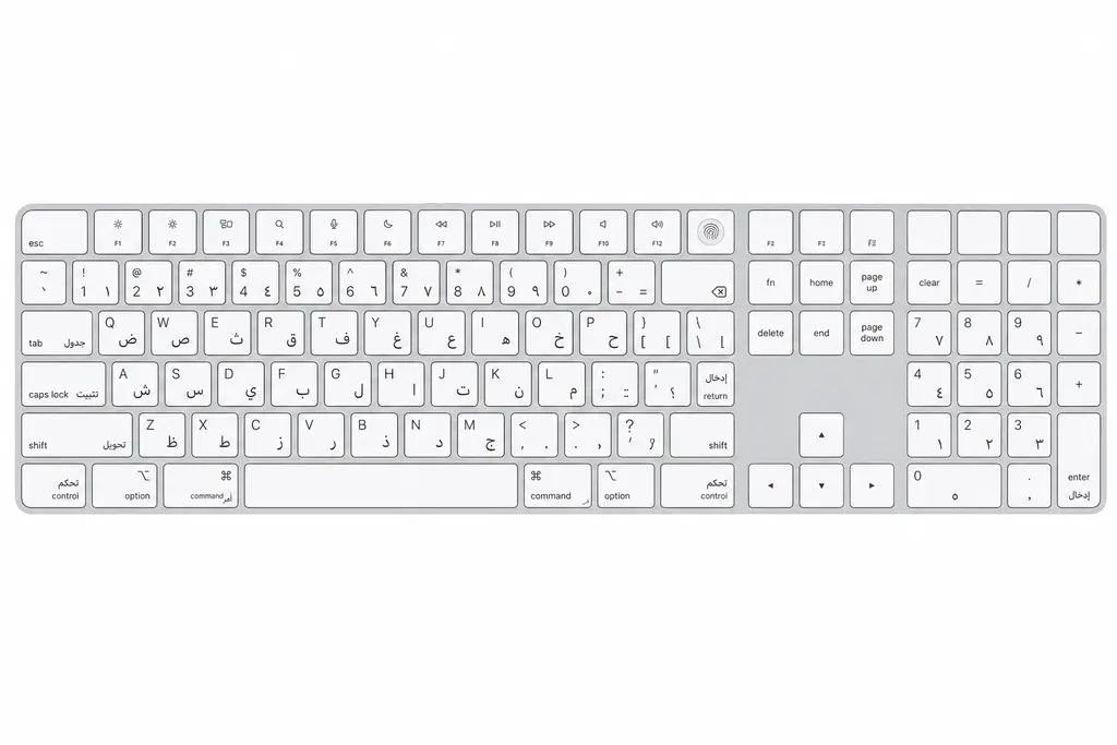 Apple Magic Keyboard with Touch ID and Numeric Keypad