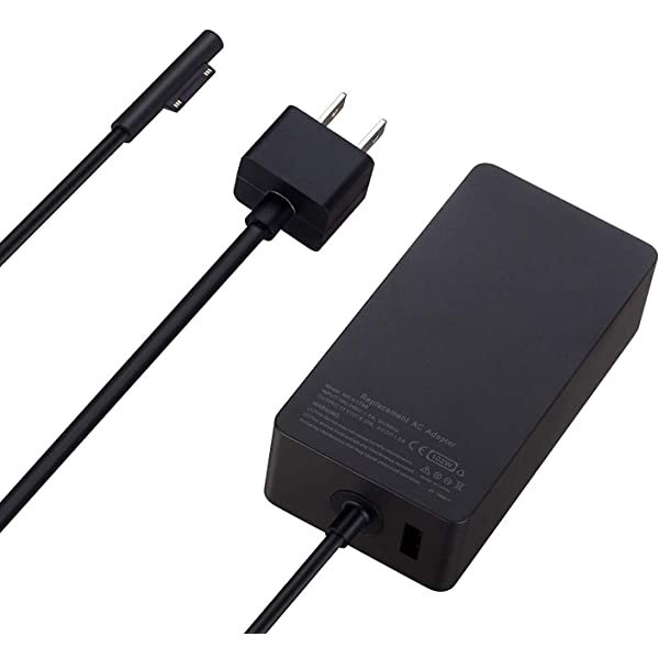 Microsoft Surface Charger (24W, 44W, 65W, 102W, 127W) For Surface ( 3/4/5/6/7/8/9/book1&2)
