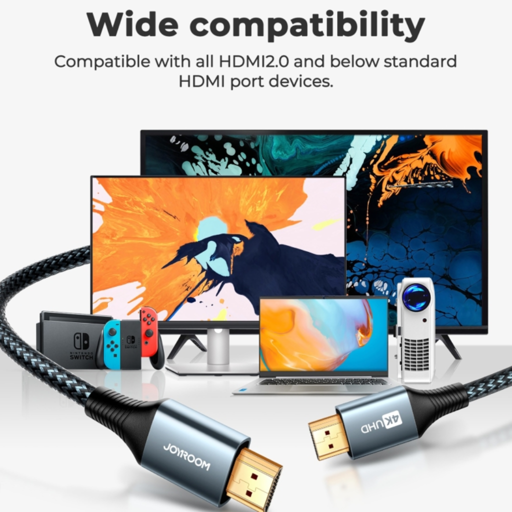 JoyRoom SY-20H1 HDMI 4K Cable (2M) image 3