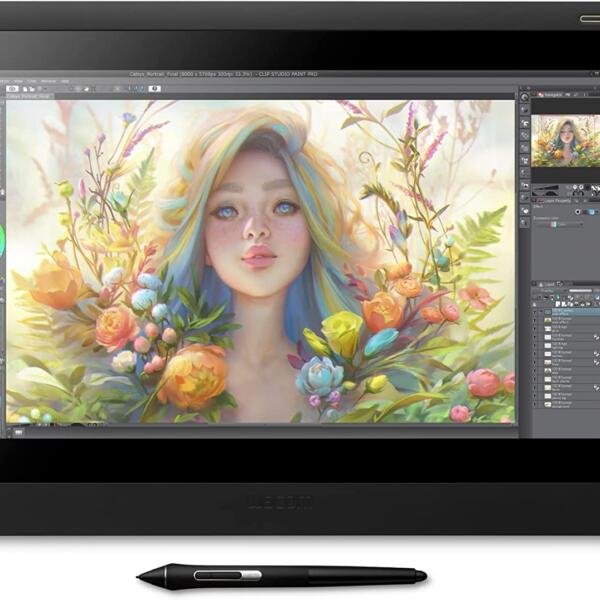 Wacom DTK1660K0A Cintiq 16 Drawing Tablet