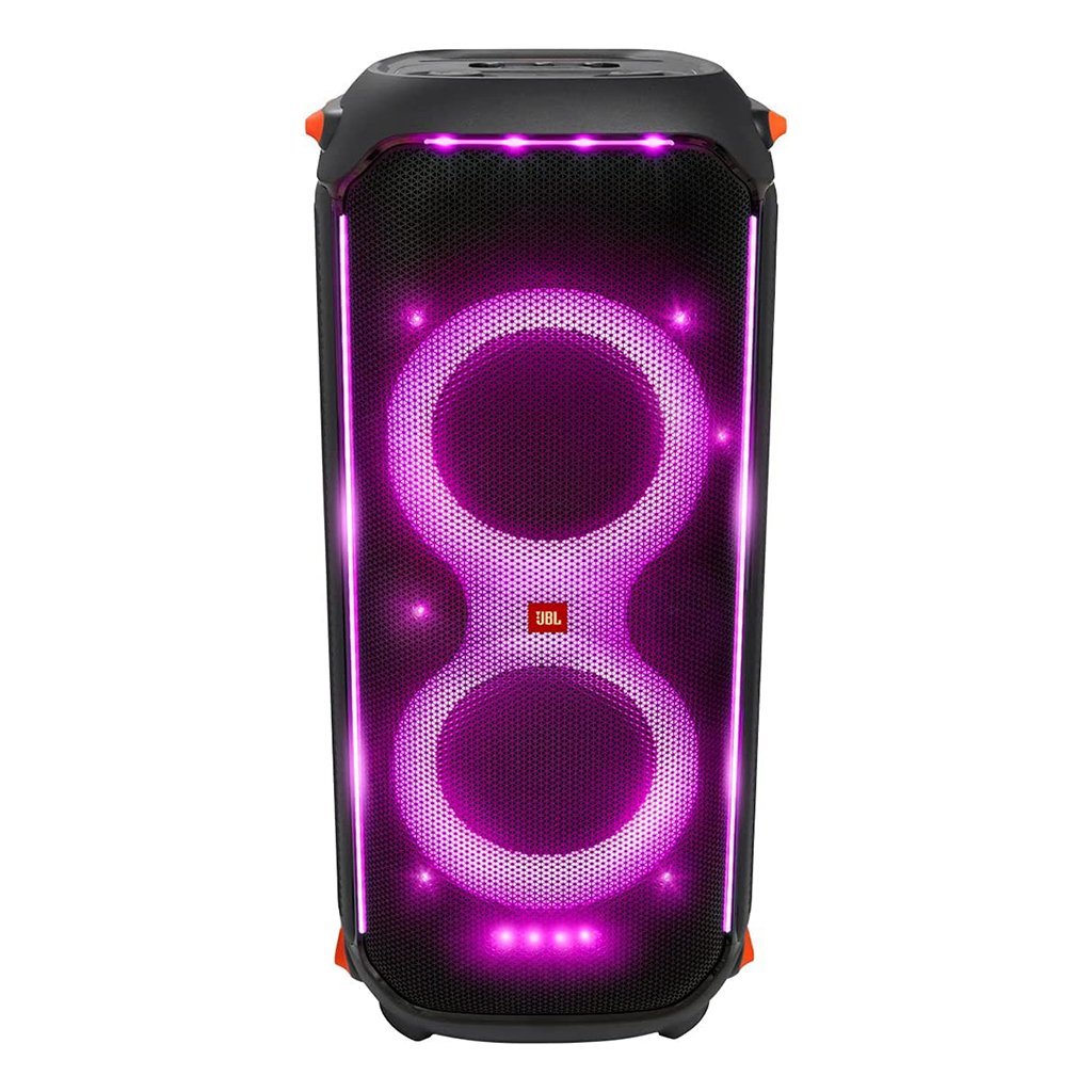 JBL - Partybox 710 Speaker with Powerful Sound, Built-in Lights and Extra Deep Bass, IPX4 Splash Proof, App/Bluetooth Connectivity, Made for Everywhere with a Handle and Built-in Wheels image 2