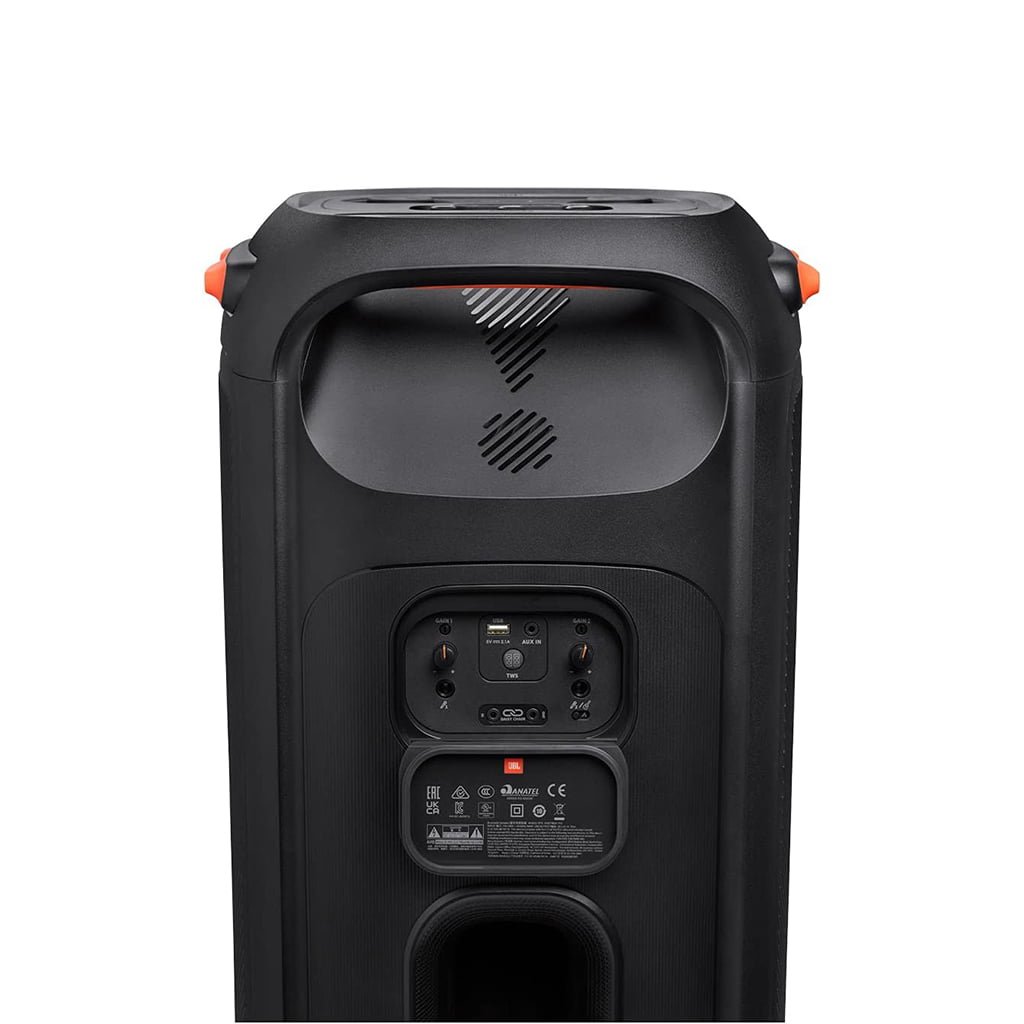 JBL - Partybox 710 Speaker with Powerful Sound, Built-in Lights and Extra Deep Bass, IPX4 Splash Proof, App/Bluetooth Connectivity, Made for Everywhere with a Handle and Built-in Wheels image 5