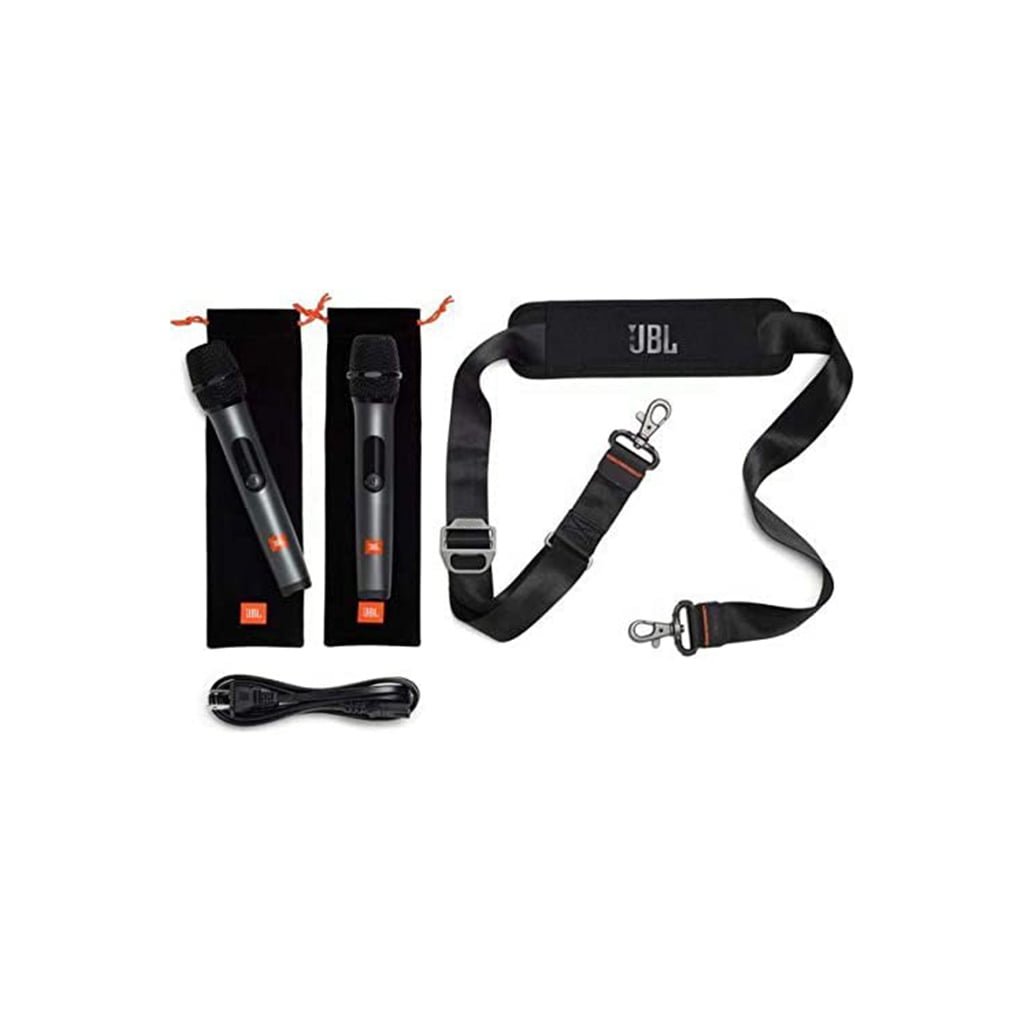 JBL - PartyBox On The Go, with built in lights and wireless mic image 3