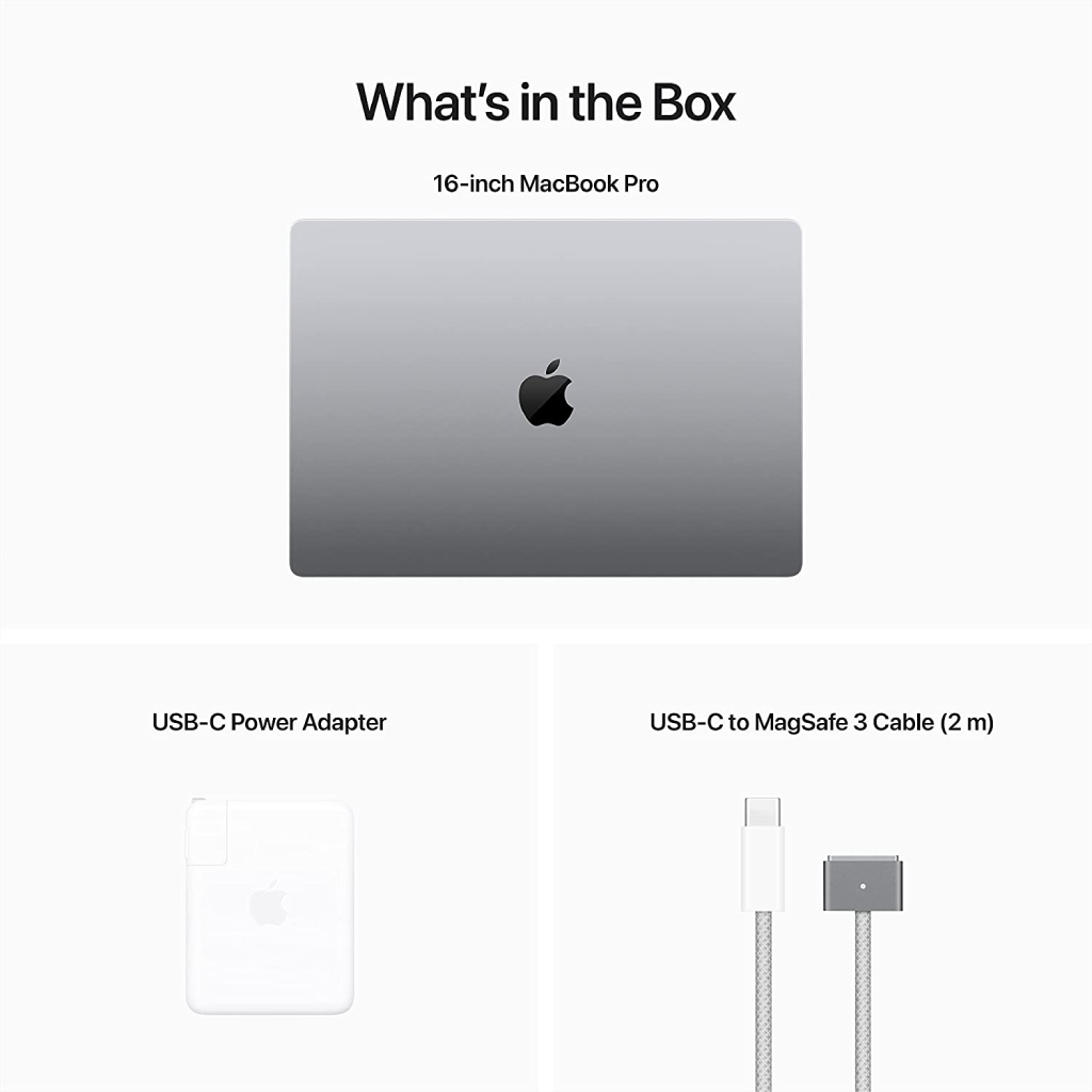 MacBook Pro 16-Inch With M2 Max chip with 12‑core CPU and 38‑core GPU: 16.2-inch Liquid Retina XDR Display, 32GB Unified Memory, 1TB SSD Storage - Space Gray image 6