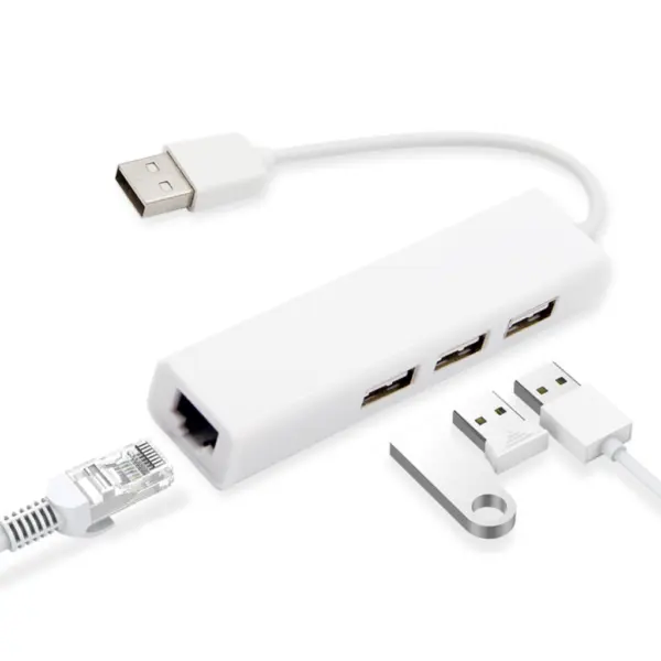 Convert Hub From 1 USB to 3 USB's and 1 Lane