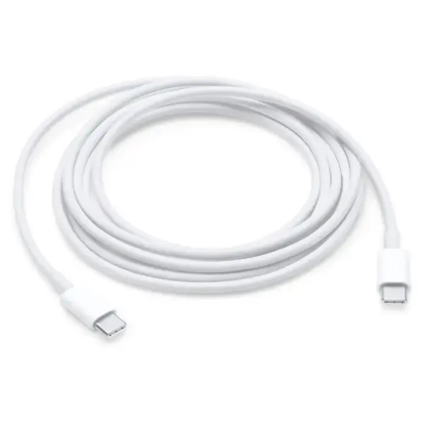 Cable USB-C to USB C for Apple MacBook, iPhone and iPad Devices - 2M