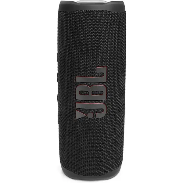 JBL Flip 6 Portable Waterproof Speaker With Original Pro Sound, 2 way speaker, Deep Bass and Powerful Sound, 12 Hours Battery - Black