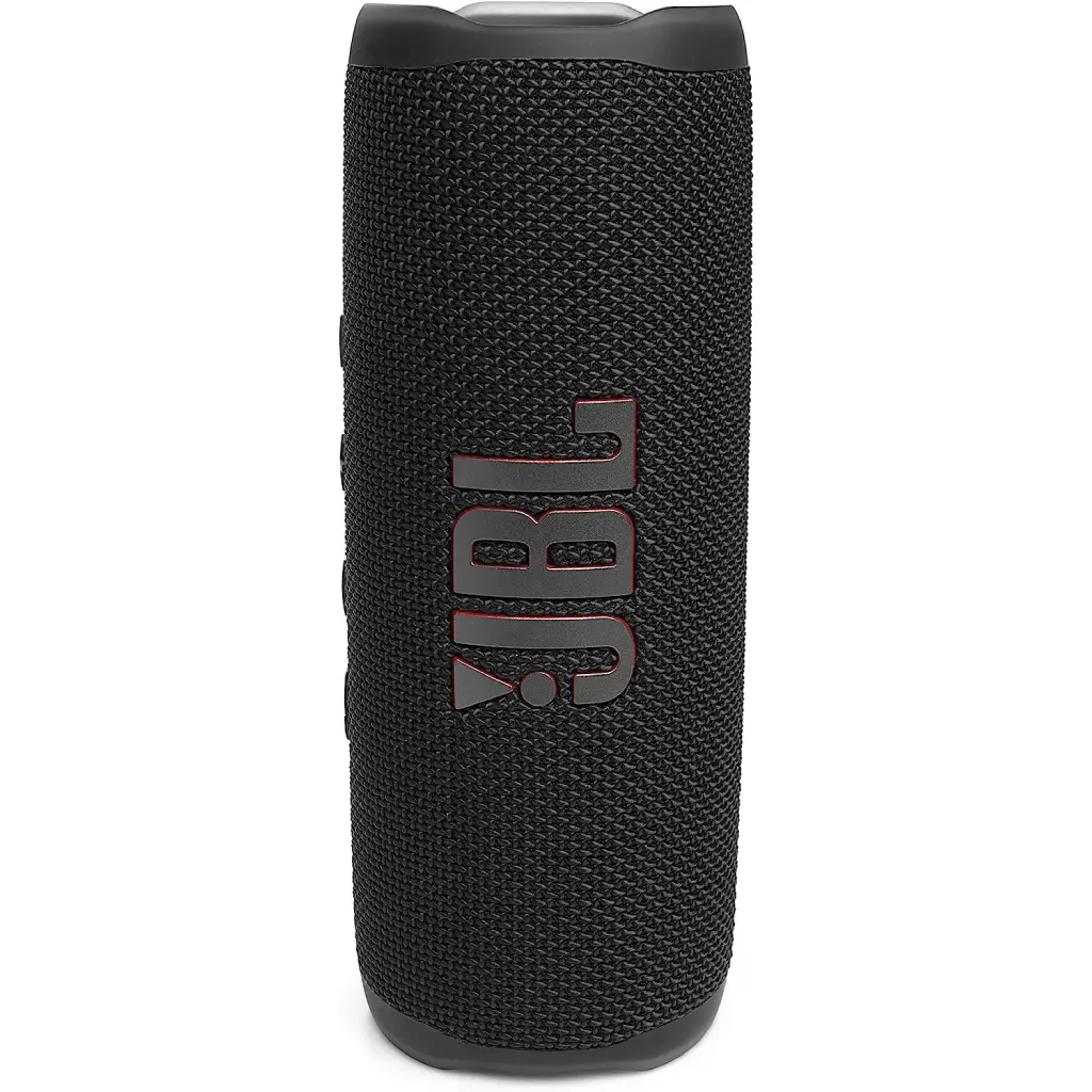 JBL Flip 6 Portable Waterproof Speaker With Original Pro Sound, 2 way speaker, Deep Bass and Powerful Sound, 12 Hours Battery - Black