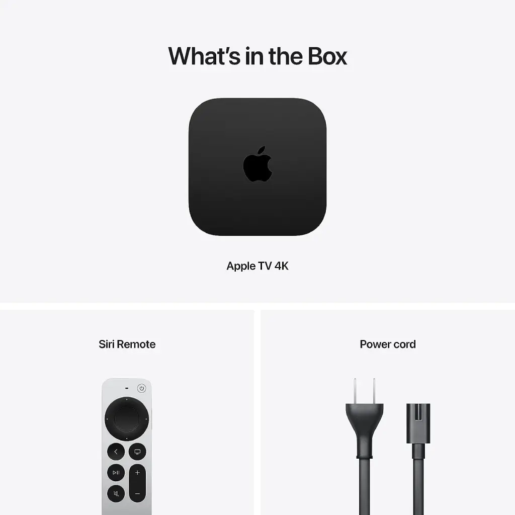 Apple TV 4k WIFI + Ethernet with 64GB Storage - 3rd Generation 2022 image 2