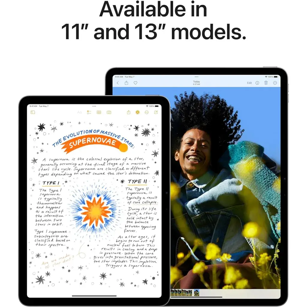 Apple 11-inch iPad Air (6th gen) With M2 Chip (Wi-Fi , 128GB or 256GB) - (Blue) image 3