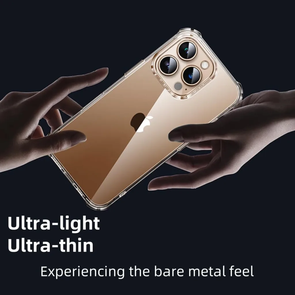 Apple Iphone 16 pro ( 6.3‑inch ) - 16 pro max ( 6.9‑inch ) Transparent Cover image 2