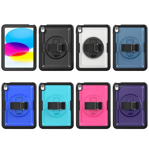 Hex S iPad Cover – Black & Blue Protective Case for All iPad Models